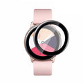 Samsung Galaxy Watch Active 2 40mm screen protector by That Watch Shop, clear protective film on watch face.