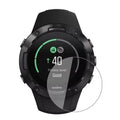 Pack of two Suunto 5 screen protectors in clear watch case covers, designed to shield and protect your smartwatch screen.