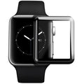 Set of five Habicare Apple Watch Series 5 44mm screen protectors, clear protective covers for smartwatch screens.