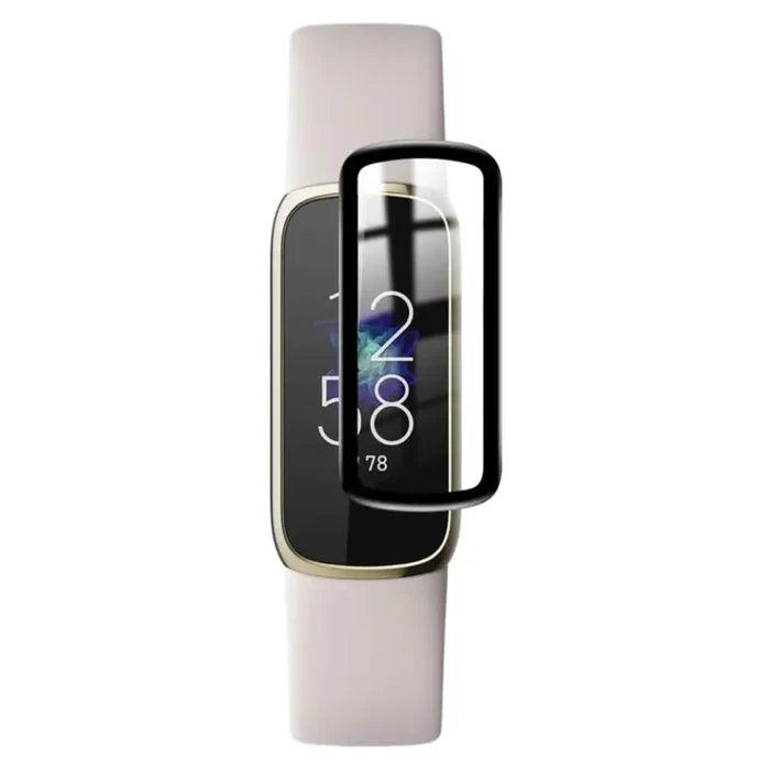 Set of five Habicare Fitbit Inspire screen protectors, clear watch protectors to shield the display from scratches and damage.
