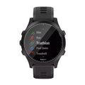 Pack of five Habicare Garmin Forerunner 45 42mm watch screen protectors showing clear, protective film over smartwatch display.