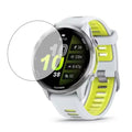 Set of two Garmin Forerunner 570 screen protectors, watch screen protectors designed to shield the 47mm watch display.