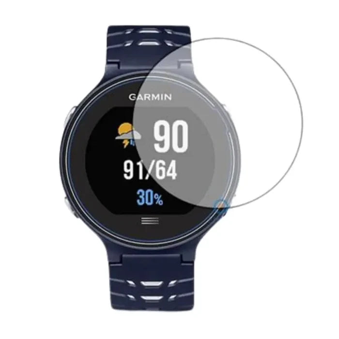 Set of five Habicare Garmin Forerunner 630 screen protectors, clear watch protection for scratch and smudge resistance.