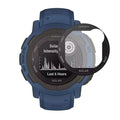 Pack of 10 Habicare Garmin Instinct 2 Series watch screen protectors, clear and durable protective film for smartwatch screens.