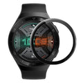 Pack of five Habicare screen protectors for Huawei GT 2e Active smartwatch, showing clear protective film on watch face.