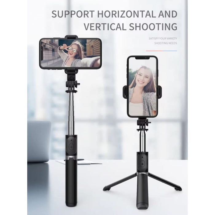 9eight5 Selfie Stick and Tripod Stand Q02, portable electronics accessory for capturing photos and videos with smartphones