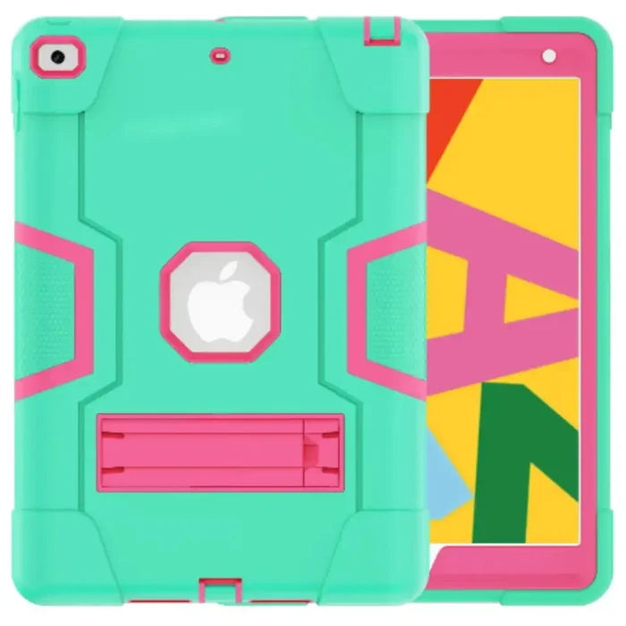 Habicare 9eight5 shockproof iPad case in five vibrant colors, designed to protect your iPad series from drops and impacts.