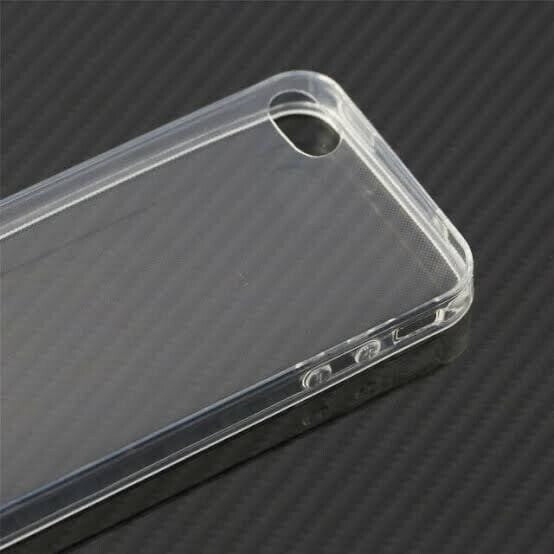 Clear silicone case for iPhone 4/4s by 9eight5, transparent TPU cover showcasing phone protection and slim design.