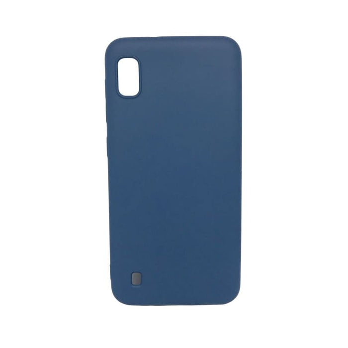 Silicone phone case for Samsung Galaxy A10 and A10e, 6.2-inch, by 9eight5, protecting the back and sides of the device.
