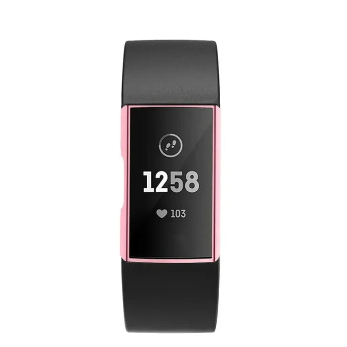 Silicone protective case for Fitbit Charge 2 TWS by Habicare, showing a sleek, durable cover fitting the fitness tracker.