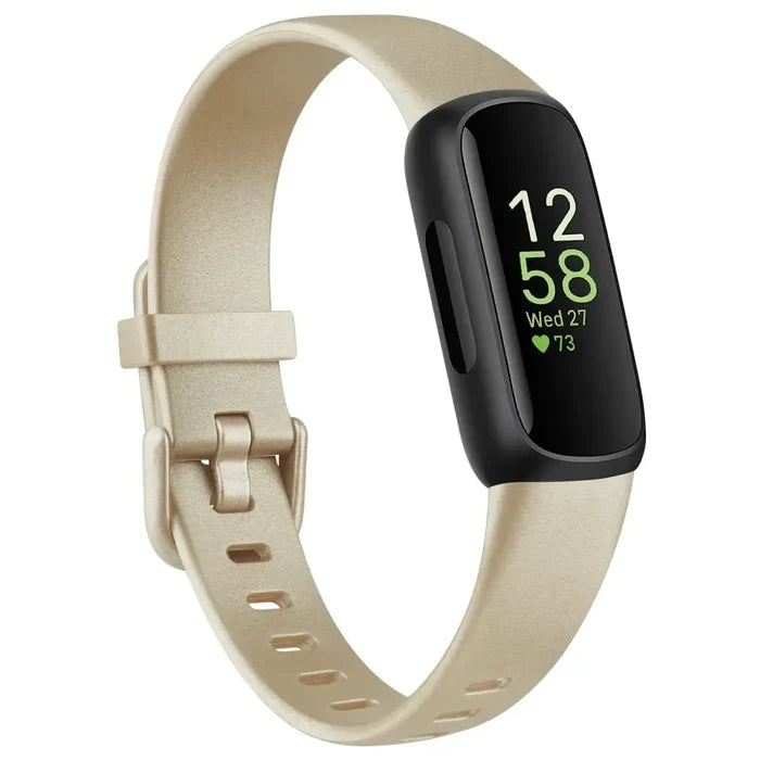 Habicare silicone sport strap for Fitbit Inspire 3, available in 21 vibrant colors, designed for comfortable TWS wrist wear.