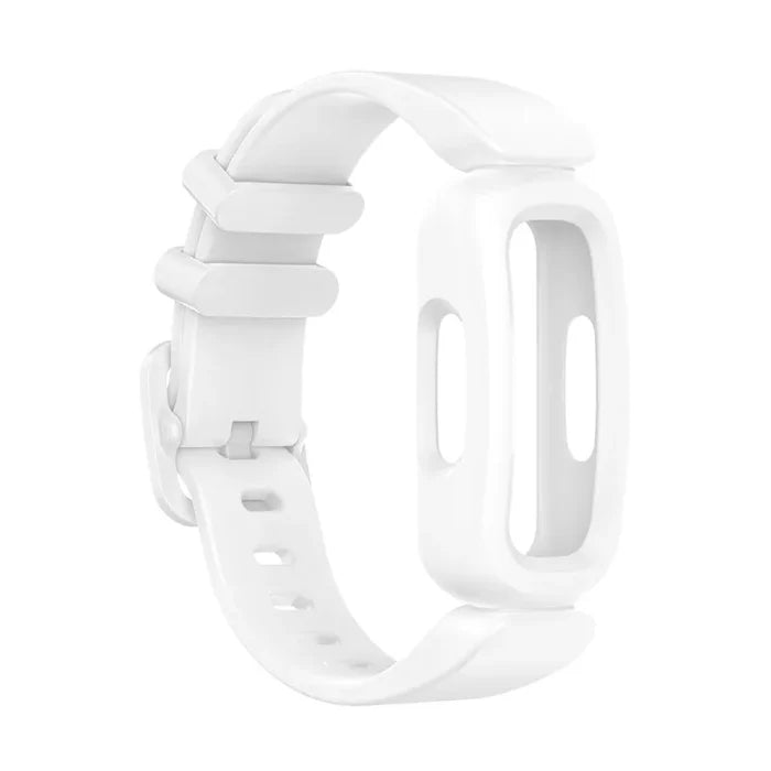 Colorful Habicare silicone strap for Fitbit Ace 2/3 and Inspire series, designed for comfortable TWS wear and secure fit.