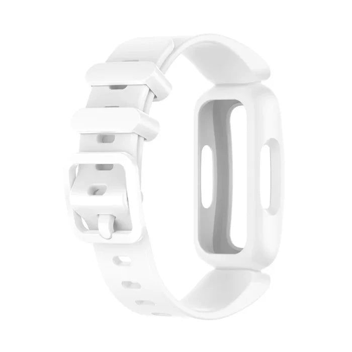 Habicare silicone strap for Fitbit Ace 2/3 and Inspire Series, TWS style, in multiple colors, shown in the image.