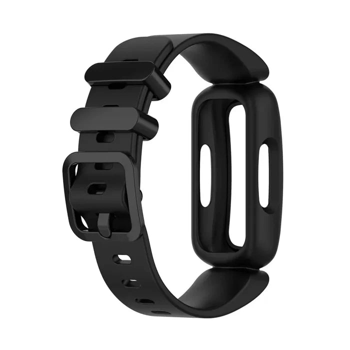 Colorful Habicare silicone strap for Fitbit Ace 2/3 and Inspire Series, TWS style, in a variety of vibrant colors.