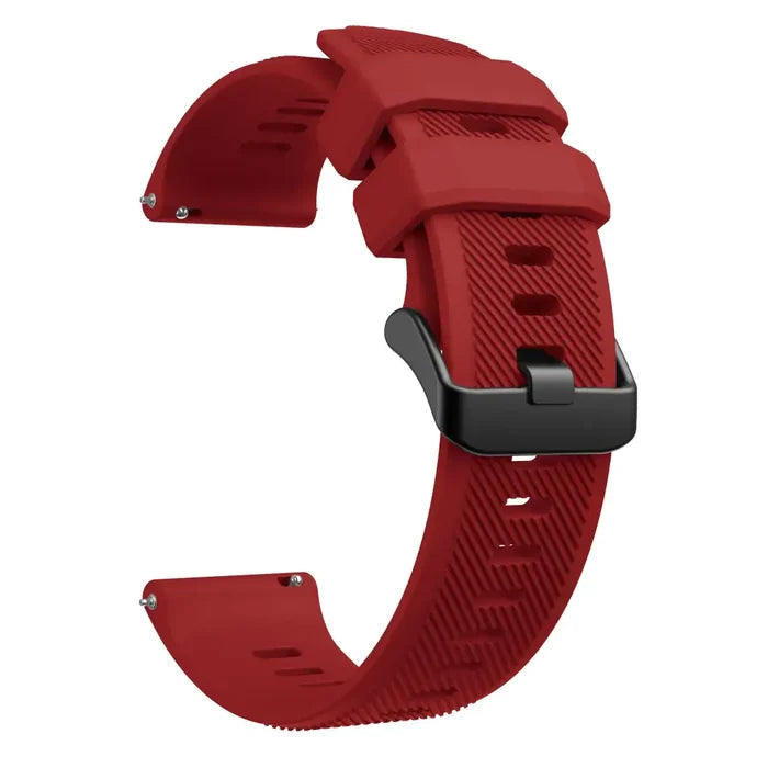 Habicare silicone strap for Garmin Forerunner 265 series, TWS watch band in one of 13 vibrant colors, flexible and comfortable.