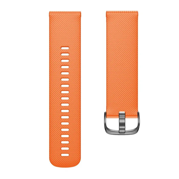 Habicare silicone strap for Garmin Forerunner 965, available in 10 colors, designed for comfortable fit and durable TWS connectivity.