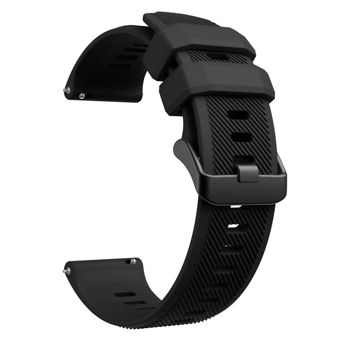 Habicare silicone strap for Garmin Forerunner 965 series, TWS style in multiple colors, flexible and comfortable watch band.