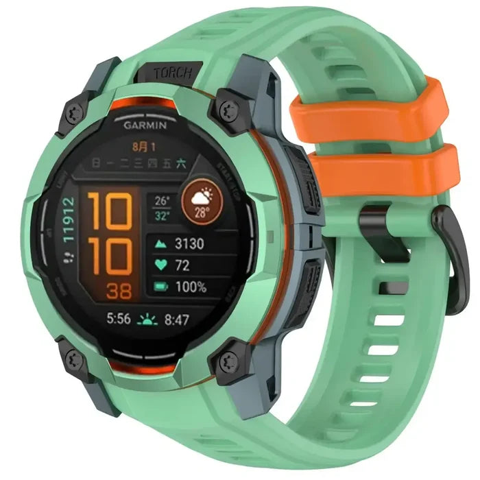 Teal Orange / Garmin Instinct 3 - 45mm