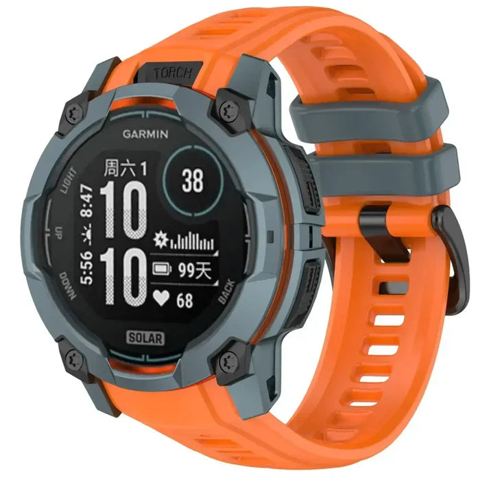 Orange Grey / Garmin Instinct 3 - 45mm