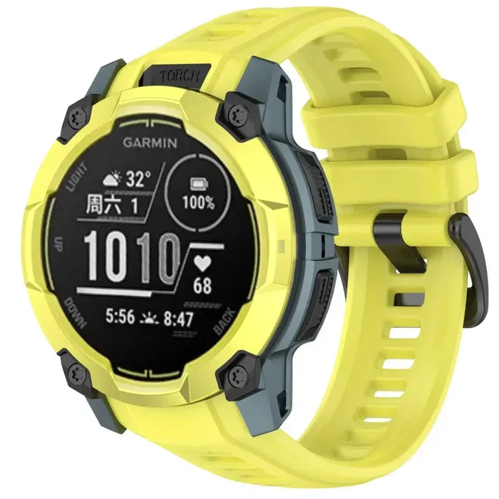 Fluorescent Green / Garmin Instinct 3 - 45mm