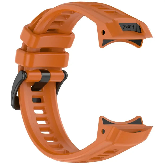 Habicare Silicone TWS strap for Garmin Instinct 3/3 Solar Series 45mm and 50mm watch in multiple colors.