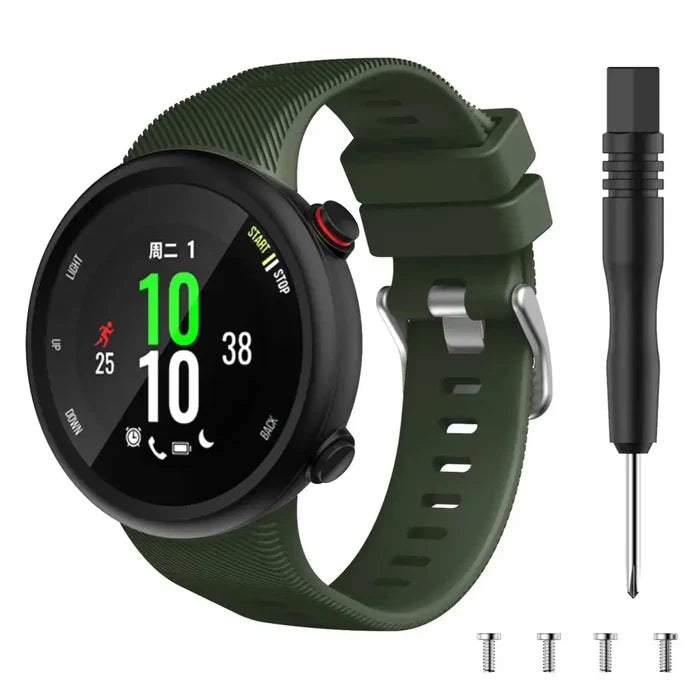 Army Green / Garmin Forerunner 45s