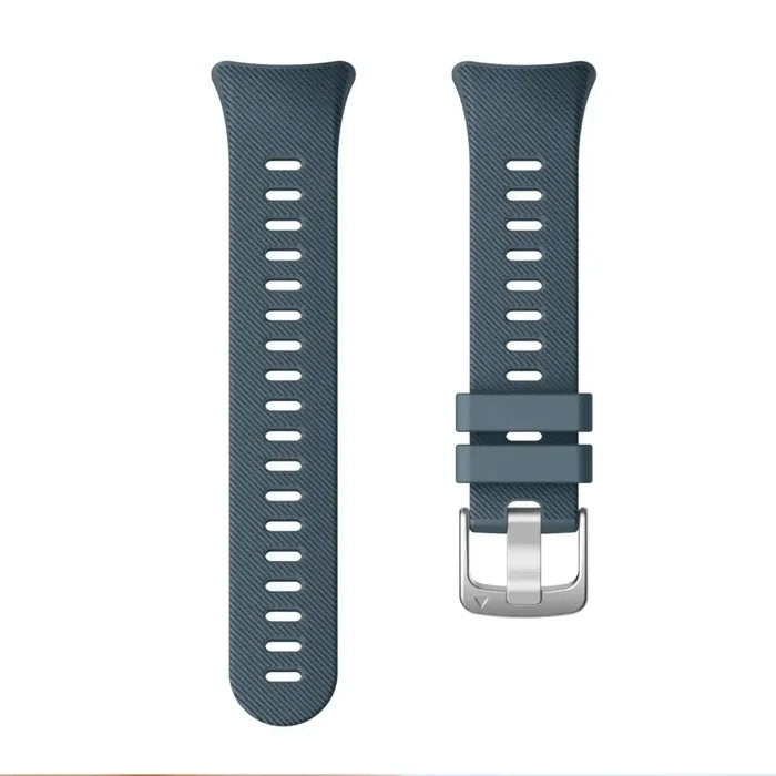 Habicare silicone strap for Garmin Swim 2 and Forerunner 45S series in multiple colors, featuring a comfortable fit and durable design.