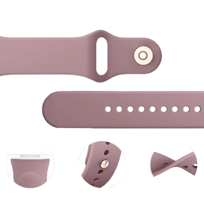 Habicare silicone watch band for Fitbit Versa 2 in multiple colors, TWS style, flexible and comfortable for daily wear.