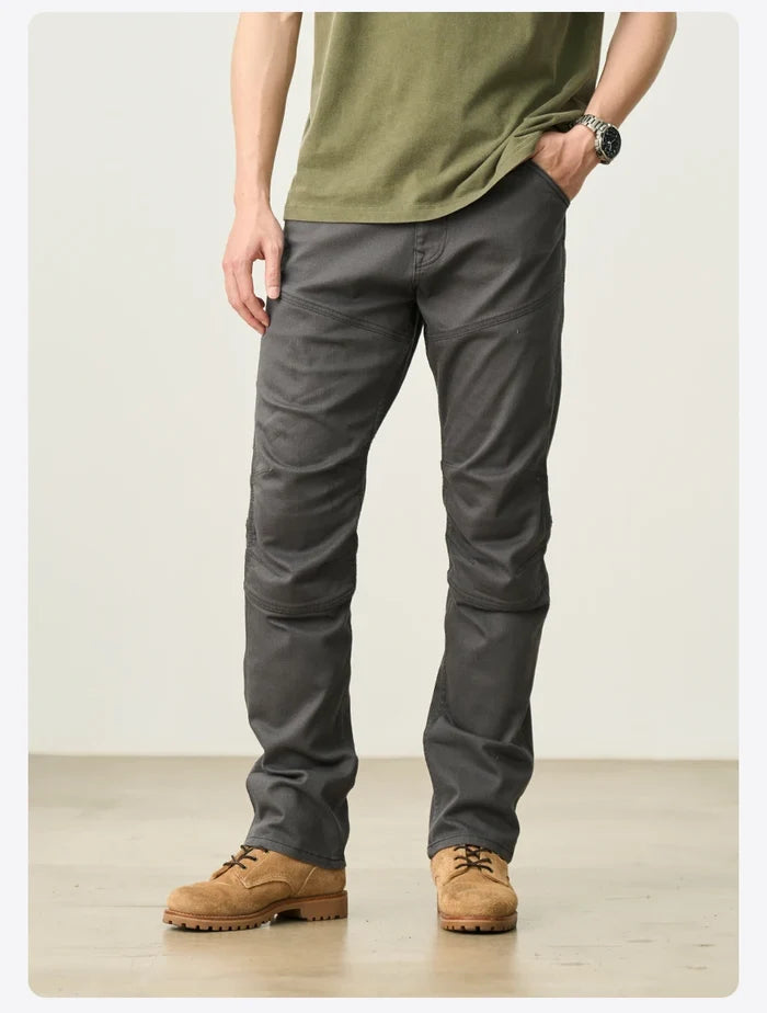 SIMWOOD 10oz Draping Motorcycle Riding Jeans