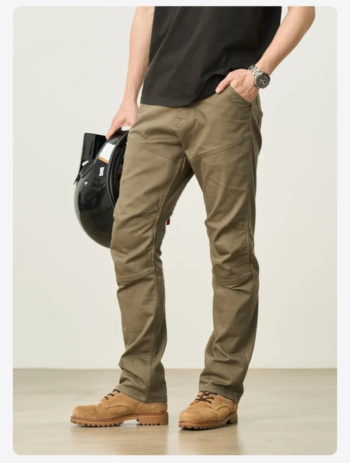 SIMWOOD 10oz Draping Motorcycle Riding Jeans