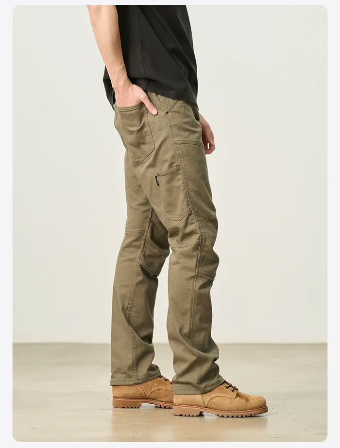 SIMWOOD 10oz Draping Motorcycle Riding Jeans