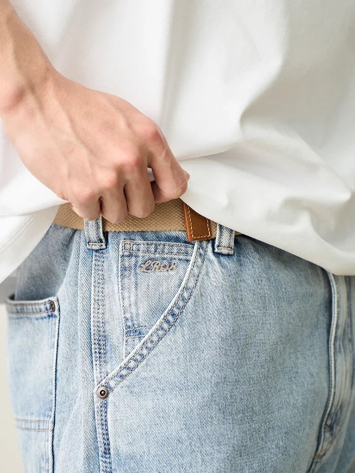 SIMWOOD 11oz Loose Relax Logging Jeans