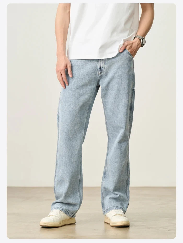 SIMWOOD 11oz Loose Relax Logging Jeans