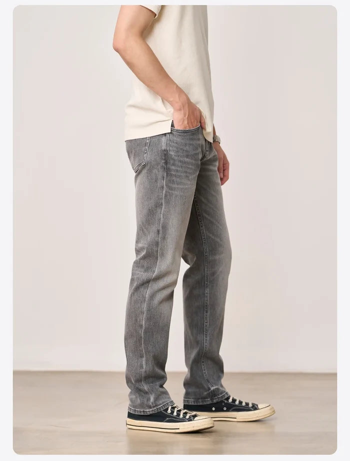 SIMWOOD 13.4OZ Enzyme Washed Jeans