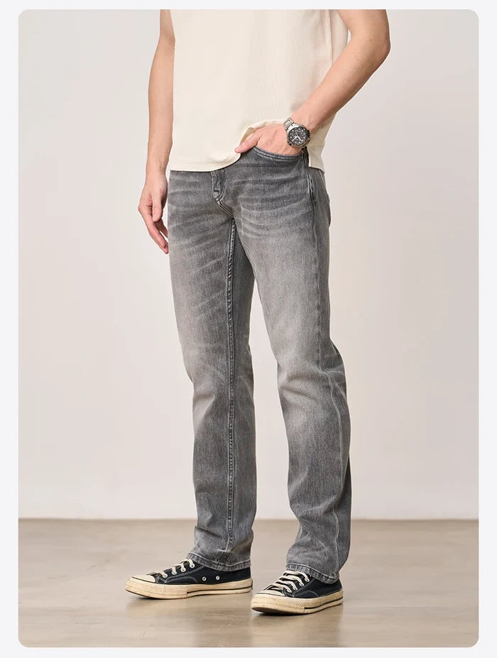 SIMWOOD 13.4OZ Enzyme Washed Jeans