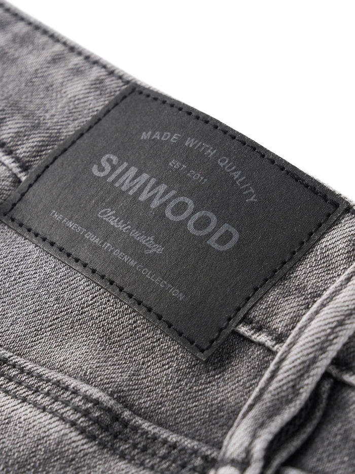SIMWOOD 13.4OZ Enzyme Washed Jeans