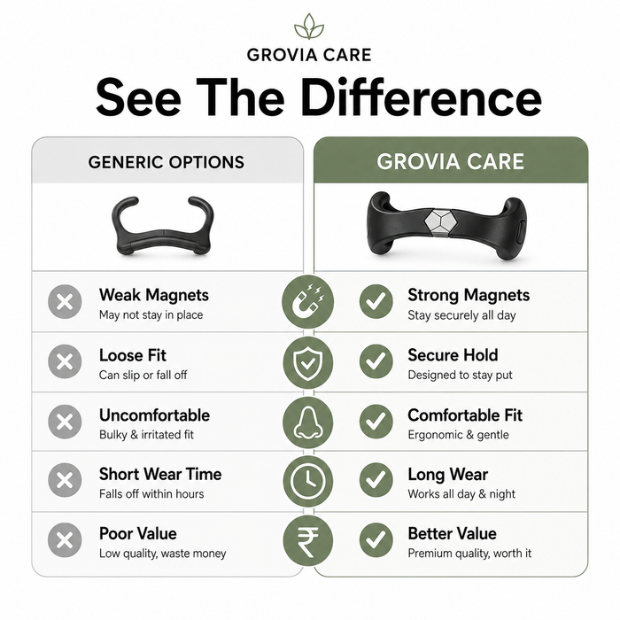 SleepEase™ Magnetic Nasal Strips