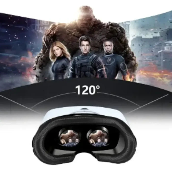 Habicare 9eight5 Smart VR headset with remote for 3D virtual reality experiences on smartphones