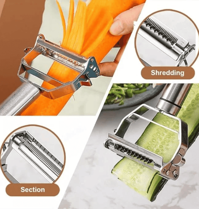 SmartPeeler™- Multi Functional Vegetable Peeler & Slicer