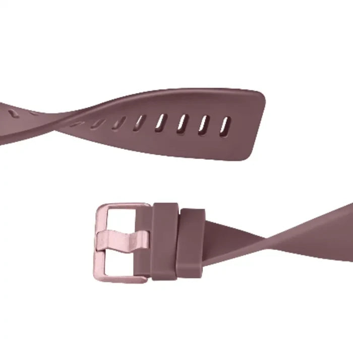 Soft silicone sport band for Fitbit Versa 2 by Habicare, available in 26 vibrant colors, designed for comfortable fitness wear.