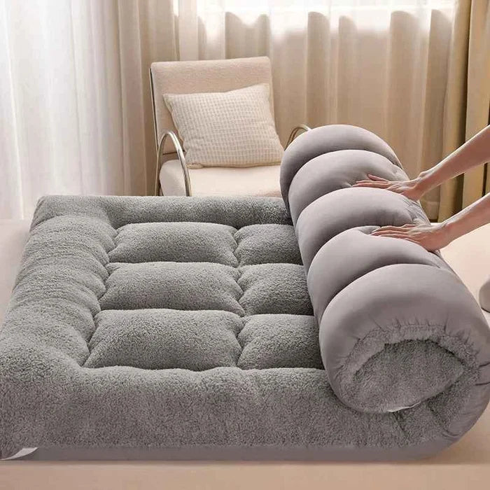 Soft warm autumn winter mattress topper by ShopHub NZ, providing cozy comfort and relaxation for a restful night's sleep.