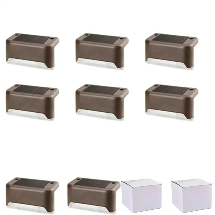 Brown 8pcs / White Light