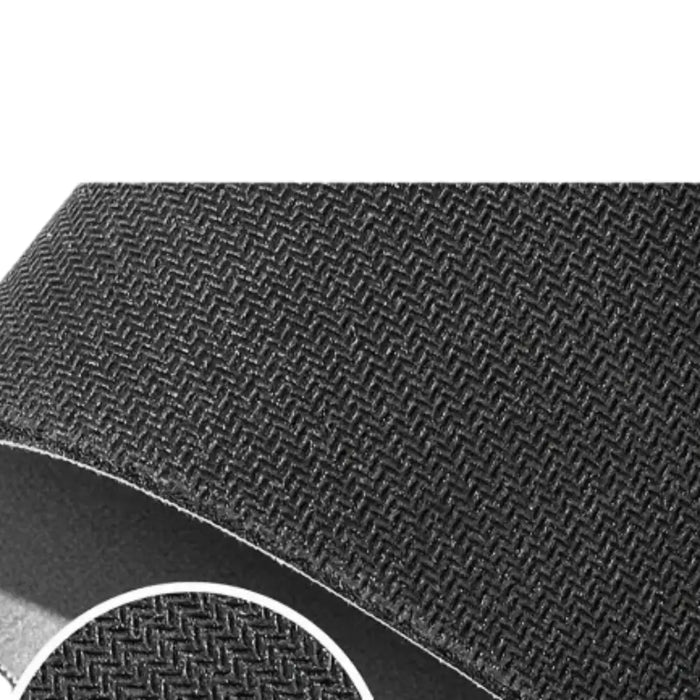 Habicare solid color kitchen mat with non-slip backing and absorbent surface, available in four vibrant colors.