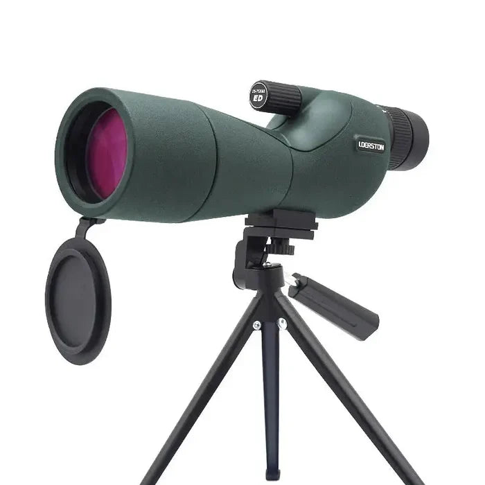Habicare SS spotting scope monocular with adjustable zoom and rubberized grip, ideal for outdoor birdwatching and nature observation.