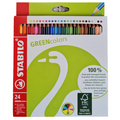 Stabilo GreenColours Colouring Pencils - 24 Pack