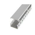StarTech.com 2in x 1in Open Slot Wiring Cable Raceway Duct with Cover - Open Slot - Cable raceway - gray - 2 m