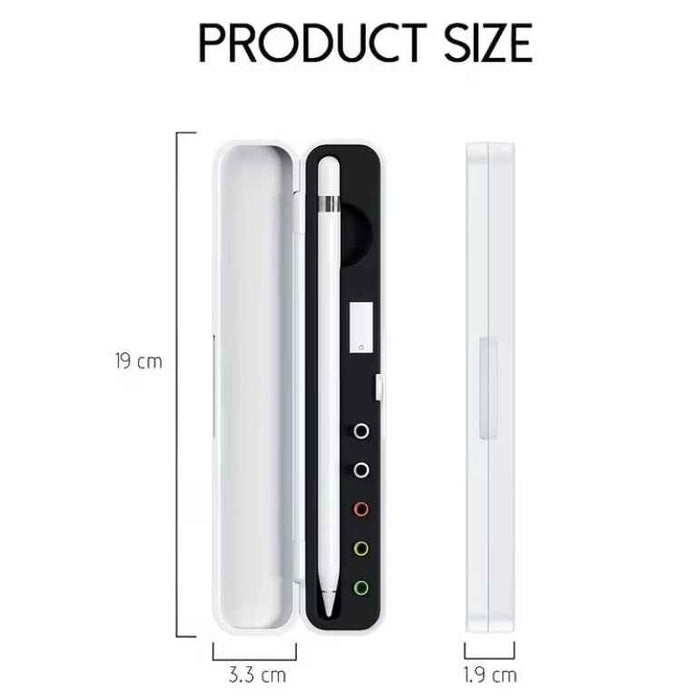 9eight5 Apple Pencil storage and travel case for 1st and 2nd generation, compact electronics accessory for organizing and protecting Apple Pencil.