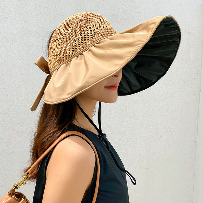 Wide brim outdoor sun hat for fishing and hiking with UV protection, available in three colors, by dealonline.co.nz