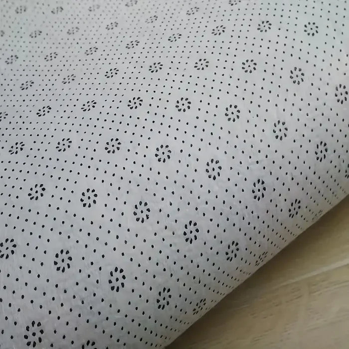 Habicare thick absorbent non-slip bathroom mat in solid color, ideal for floors and doors, available in five colors.