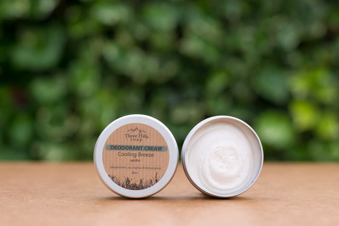 Three Hill Soap Deodorant Cream Cooling